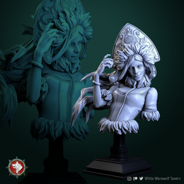 Snowgirl Bust